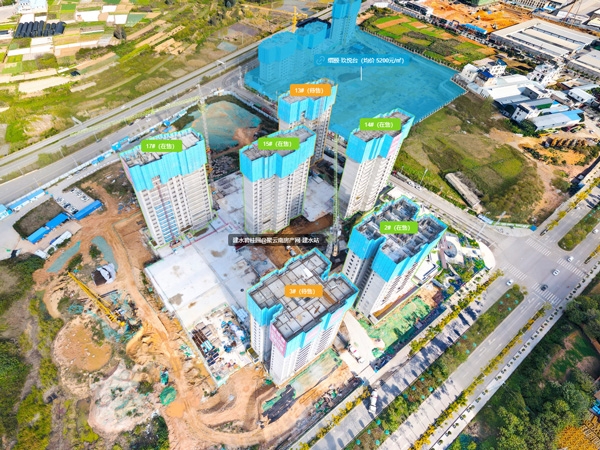 建水碧桂园 施工进度